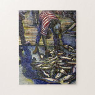 Saturday's Blessings, Harbor Island, Bahamas Jigsaw Puzzle
