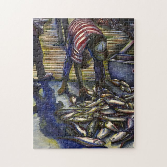 Saturday's Blessings, Harbor Island, Bahamas Jigsaw Puzzle (Vertical)