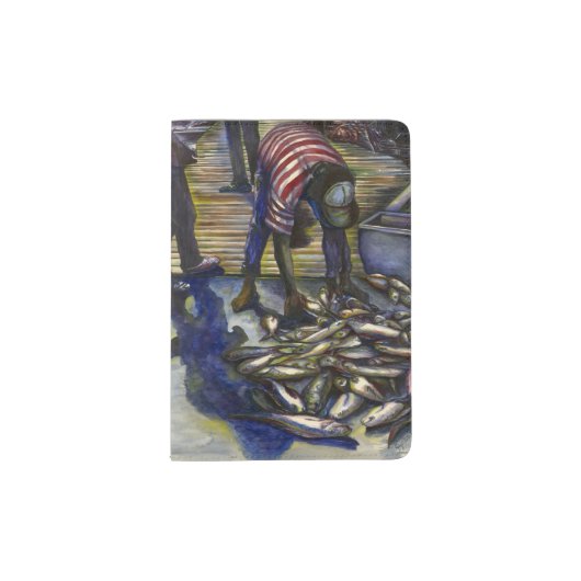 Saturday's Blessings, Harbor Island, Bahamas Passport Holder (Front)