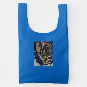 Saturday's Blessings, Harbor Island, Bahamas Reusable Bag