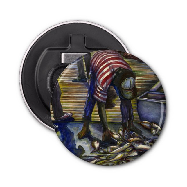 Saturday's Blessings, Harbor Island Bottle Opener (Front)