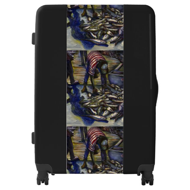 Saturday's Blessings, Harbor Island Luggage (Front)