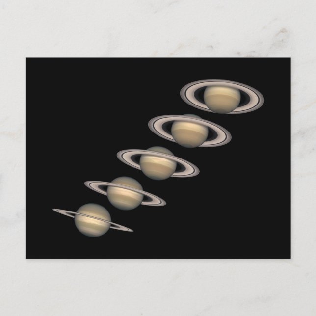 Saturn's Rings Postcard (Front)