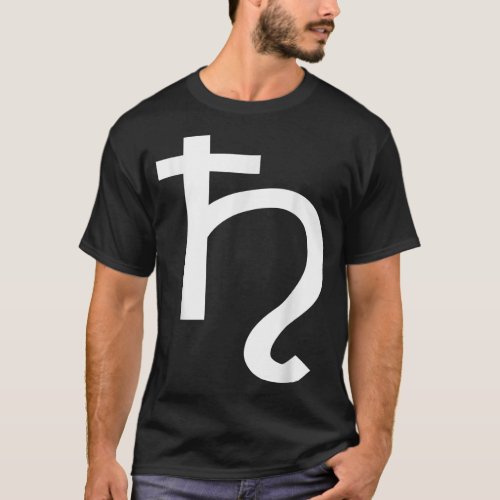 Saturn Astronomical Symbol Astronomy Astrology T_Shirt
