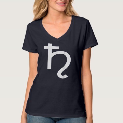 Saturn Astronomical Symbol Astronomy Astrology T_Shirt