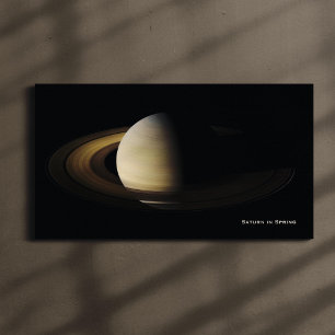 Saturn at Spring Equinox, Cassini-Huygens Canvas Print