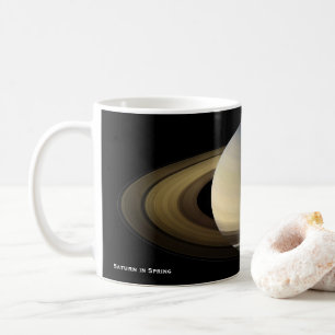 Saturn at Spring Equinox, Cassini-Huygens Coffee Mug