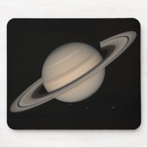 Saturn by Voyager 2 Mouse Pad