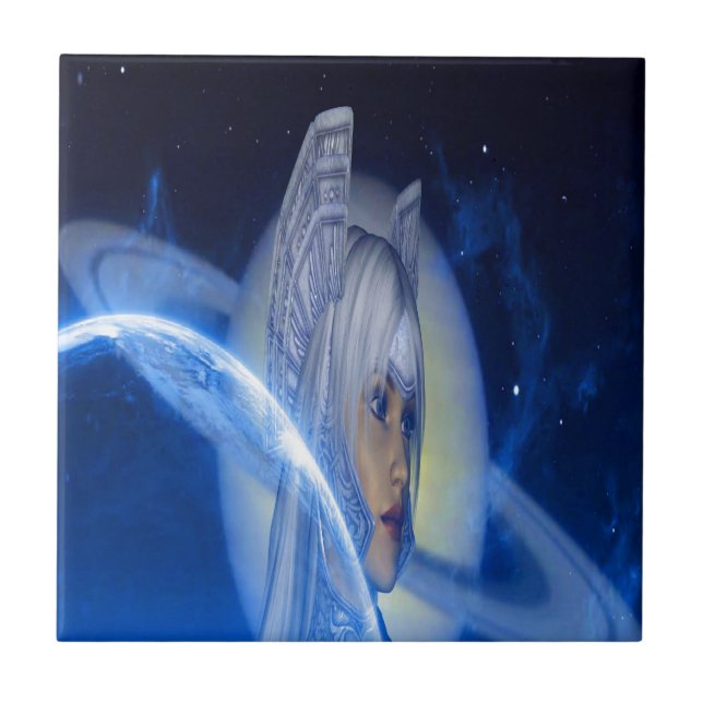 Saturn Ceramic Tile (Front)