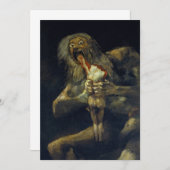 Saturn Devouring His Son by Francisco de Goya (Front/Back)