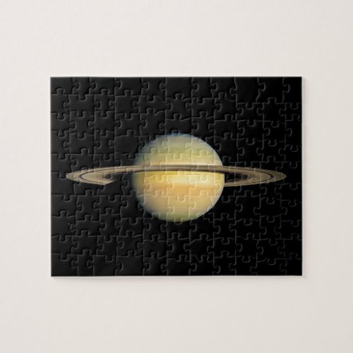 Saturn during Equinox Jigsaw Puzzle