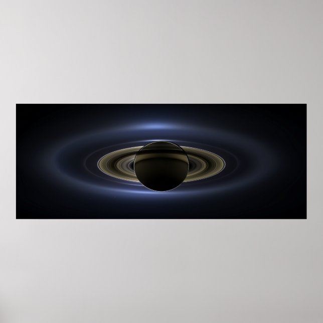 Saturn Eclipse 3 Poster (Front)