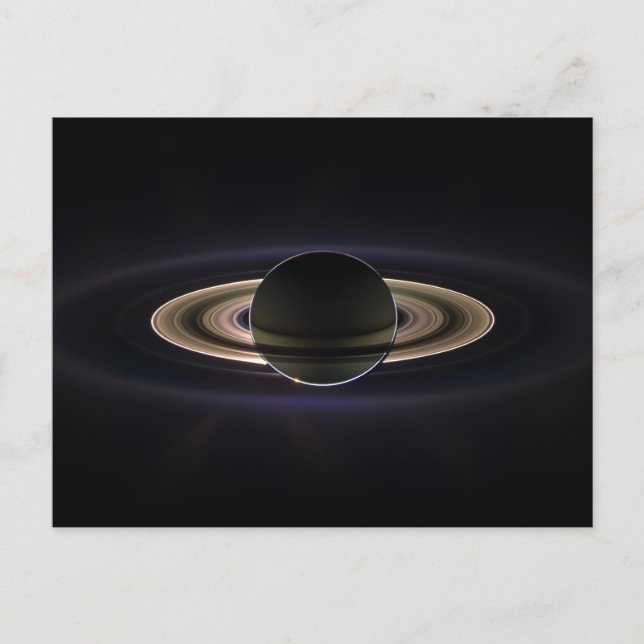 Saturn Eclipse Postcard (Front)
