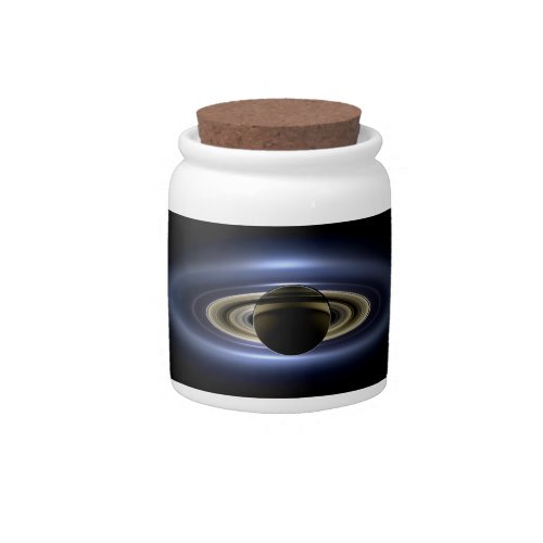 Saturn Eclipsed the Sun from Cassini Orbiter   Candy Jar