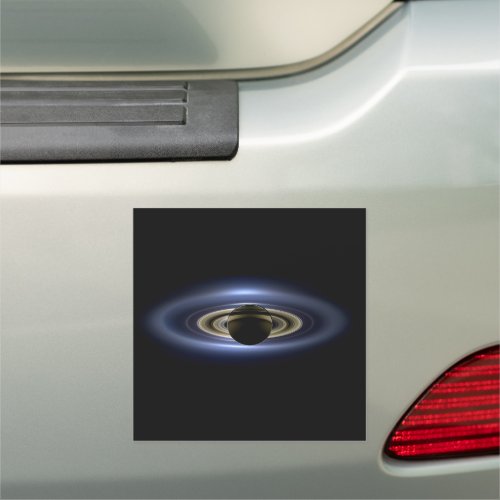 Saturn Eclipsed the Sun from Cassini Orbiter   Car Magnet