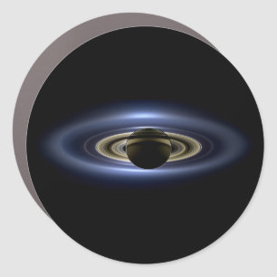 Saturn Eclipsed the Sun from Cassini Orbiter Car Magnet