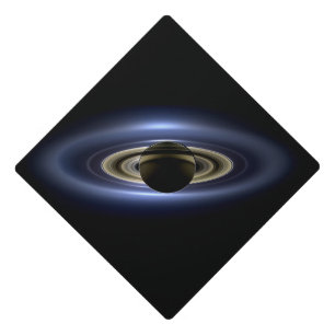 Saturn Eclipsed the Sun from Cassini Orbiter Graduation Cap Topper