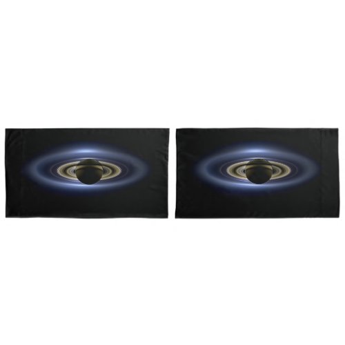 Saturn Eclipsed the Sun from Cassini Orbiter   Pillow Case