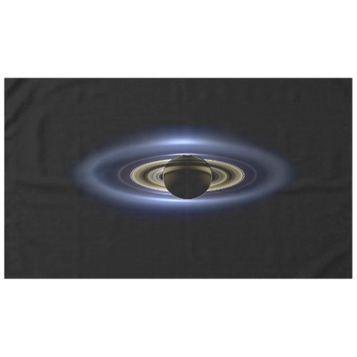 Saturn Eclipsed the Sun from Cassini Orbiter   Tablecloth