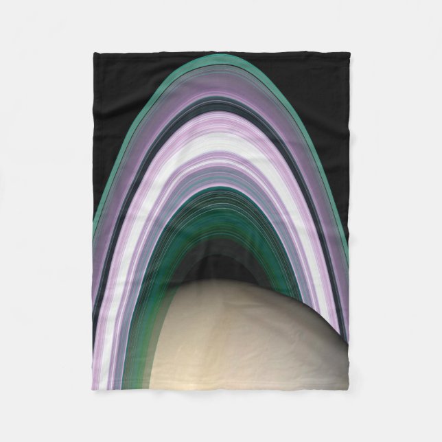 Saturn Fleece Blanket (Front)