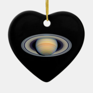 Saturn (Hubble Telescope) Ceramic Ornament
