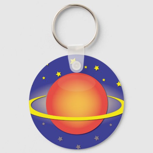 Saturn Keychain