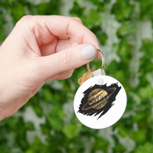 Saturn Keychain