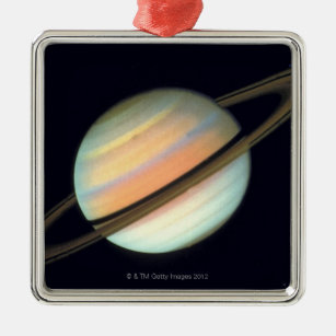 Saturn Metal Ornament