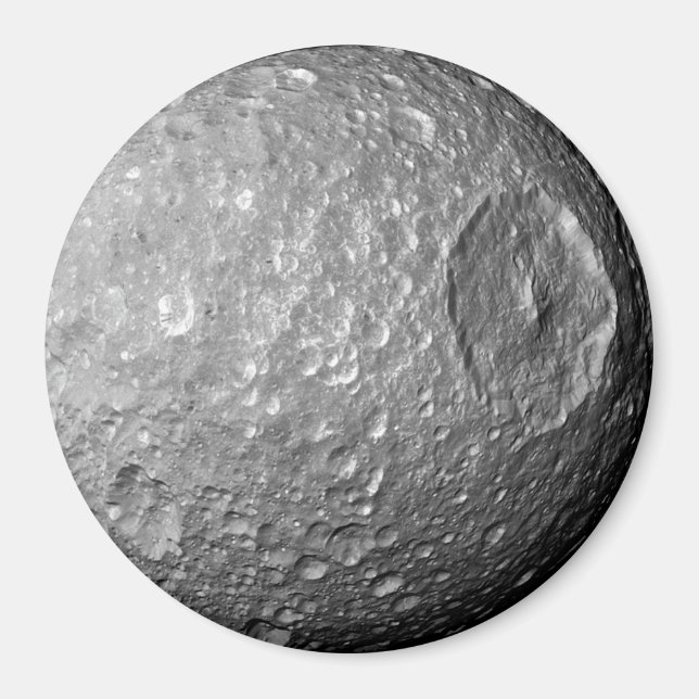 Saturn Moon Mimas Magnet (Front)