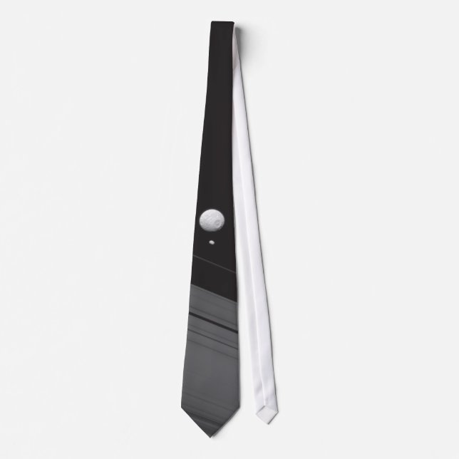 Saturn Moons Tie (Front)