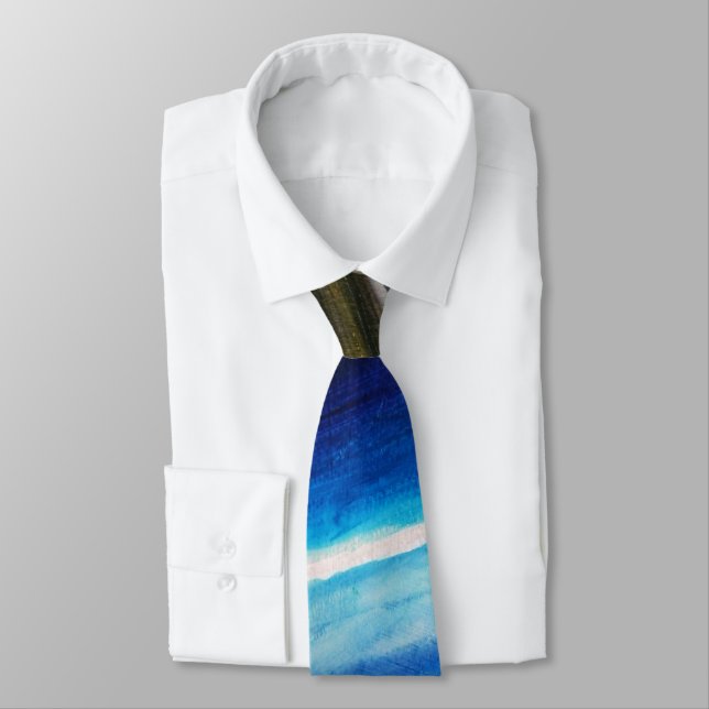 Saturn Necktie (Tied)
