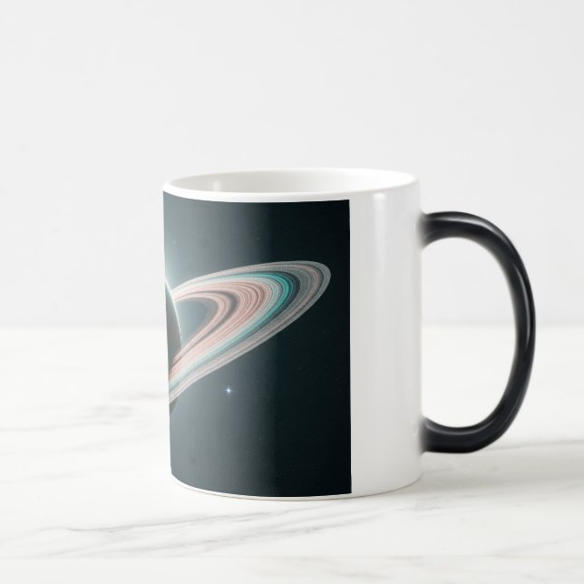 Saturn Planet Mug with Rings (Right)