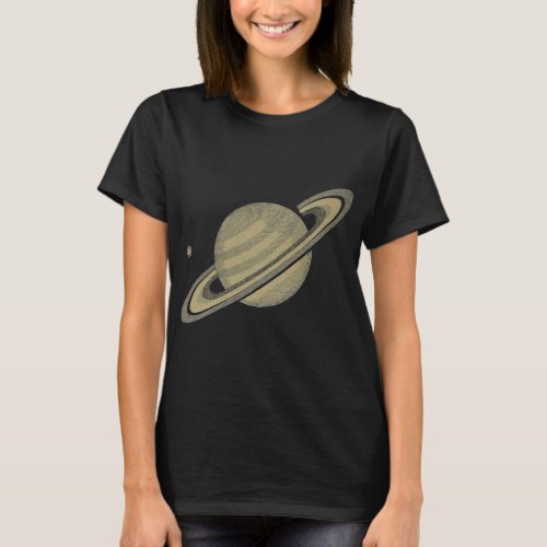 Saturn Planet Saturn Solar System Planets Astronom T_Shirt