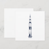 Saturn Rocket (Front/Back)