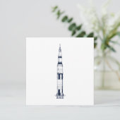 Saturn Rocket (Standing Front)