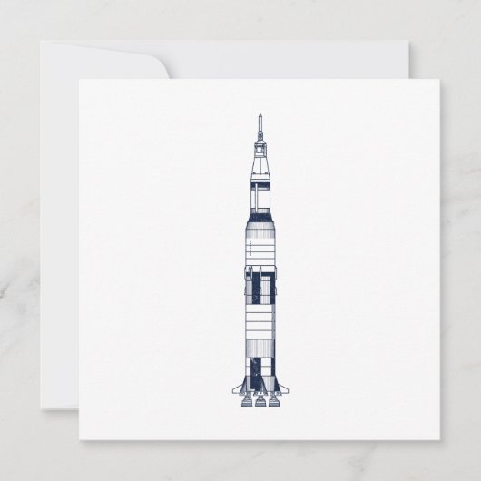 Saturn Rocket (Front)