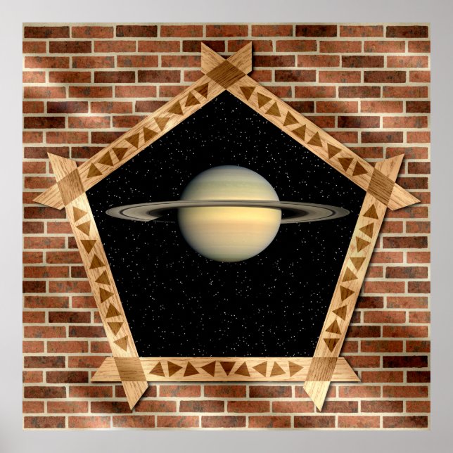 Saturn through the Window - Poster (Front)