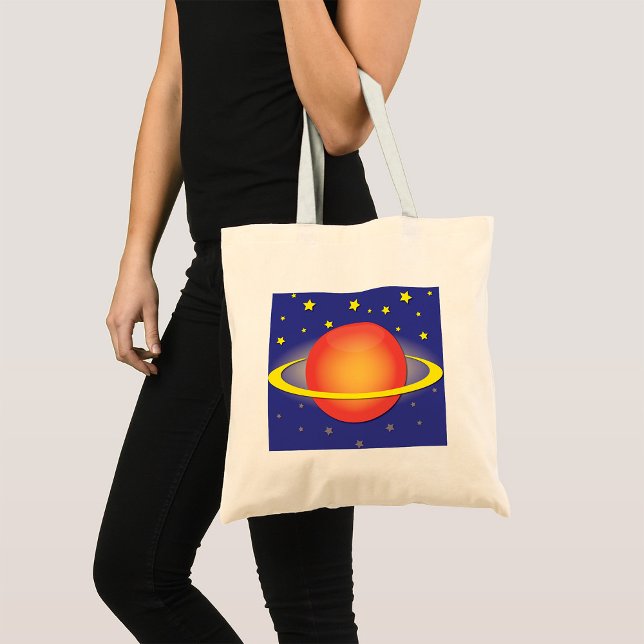 Saturn Tote Bag (Creator Uploaded)