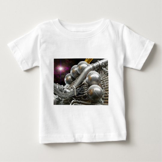 Saturn V Rocket Engine Baby T-Shirt