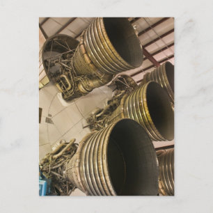 Saturn V Rocket Postcard