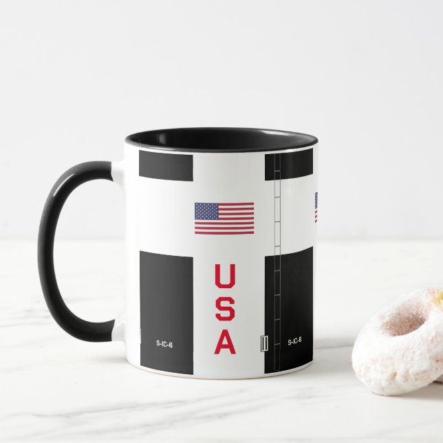 Saturn V S-1C Mug (With Donut)