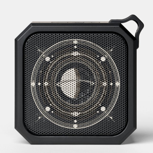 Saturn Vibes Bluetooth Speaker – Space-Inspired (Front)