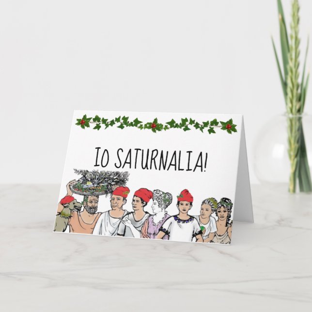 Saturnalia Holiday Card (Front)