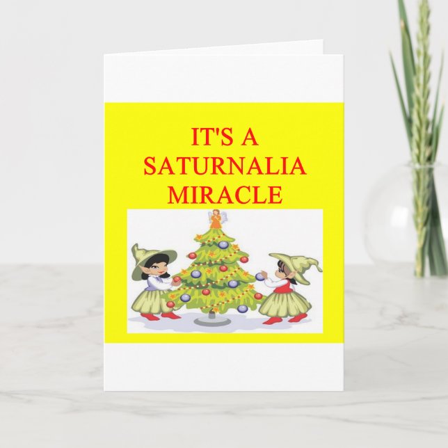 SATURNALIA pagan holiday (Front)