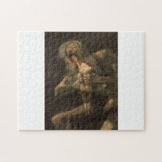 Saturno devorando a su hijo francisco de goya jigsaw puzzle