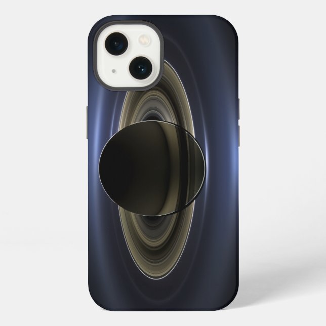 Saturn's Eclipse Iphone Case (Back)