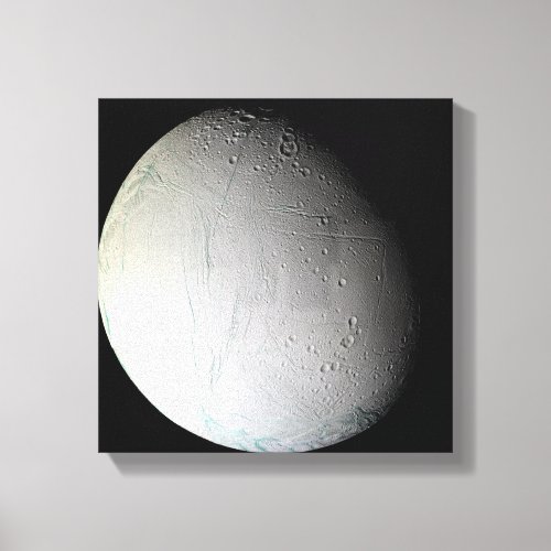 Saturns moon Enceladus 3 Canvas Print