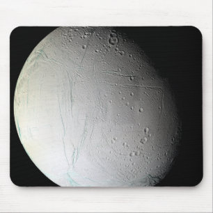 Saturn's moon Enceladus 3 Mouse Pad