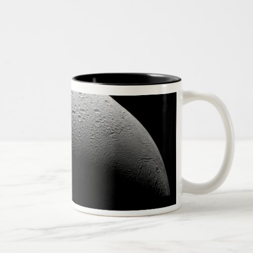 Saturns moon Enceladus 5 Two_Tone Coffee Mug