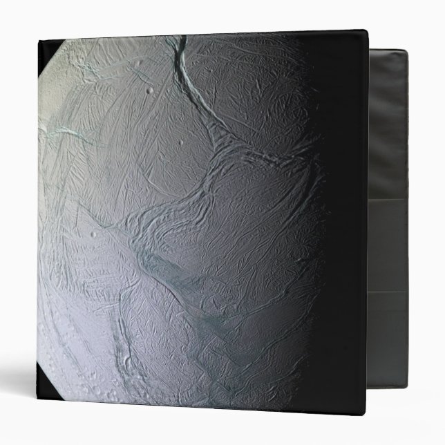 Saturn's moon Enceladus Binder (Front/Inside)